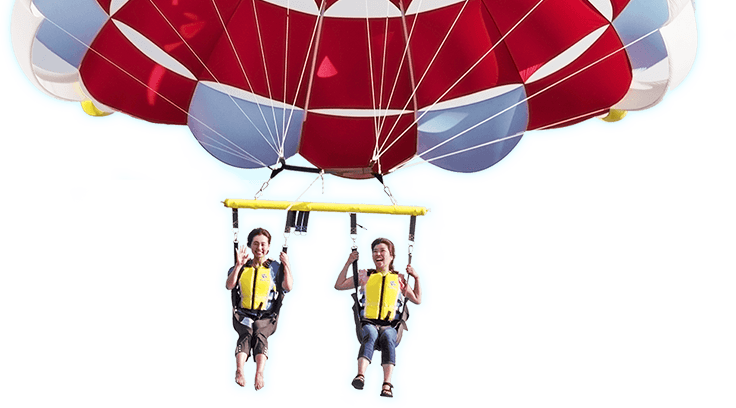 パラセーリング画像
